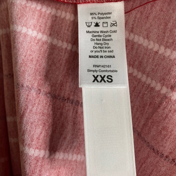 NWT XXS Tunic top with elastic sleeve. LuLaRoe Morgan - Picture 4 of 6